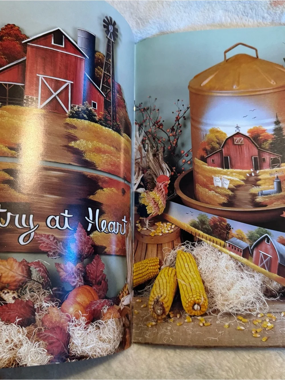 2002 Home for All Seasons Vintage Decorative Painting Book